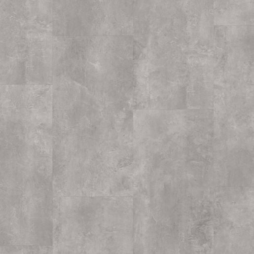 Topview van Moduleo Layred Jet Stone 46958 vloer in grijs beton met rechte strook-motief
