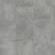 Topview van Moduleo Layred Silky Satin vloer in donkergrijs beton met rechte strook-motief
