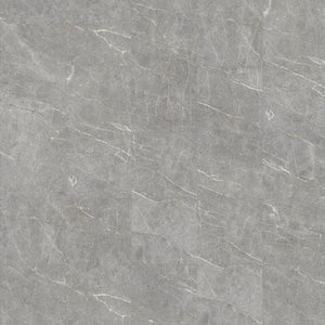 Topview van Moduleo Layred Jet Stone 46934 vloer in licht grijs beton met rechte strook-motief
