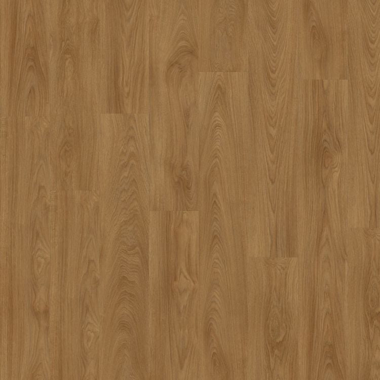 Topview van moduleo roots laurel oak 51822 vloer in warm eiken met rechte strook-motief