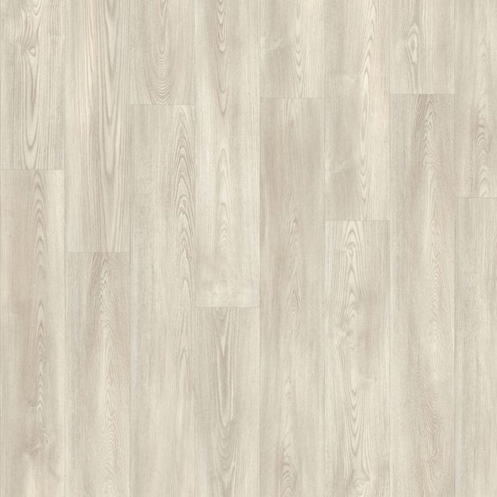 Topview van Moduleo Roots Mexican Ash 20216 vloer in licht grijs met rechte strook-motief