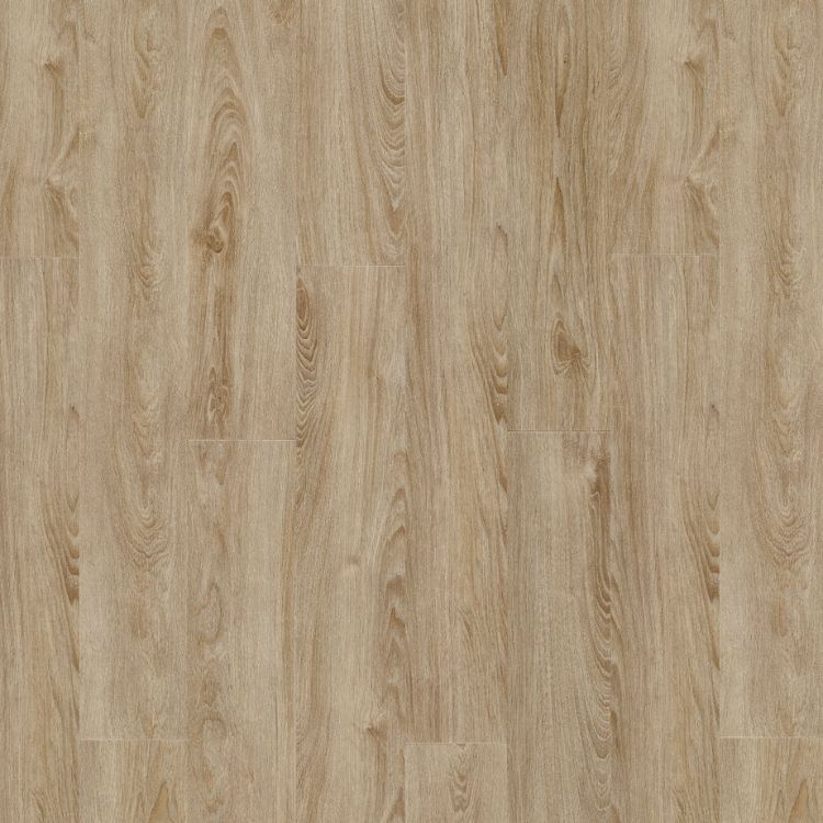Topview van Moduleo Roots Midland 22231 vloer in licht eiken met rechte strook-motief