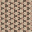 Topview van Moduleo Moods Hexagon Cluster 623 vloer in roze bruin met Hexagon -motief
