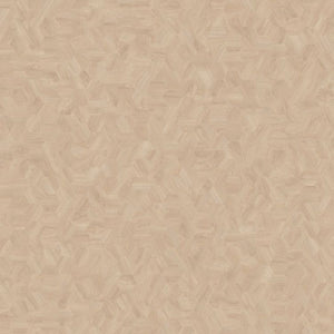 Topview van Moduleo Moods Hexagon Mono 616 vloer in licht beige met Hexagon-motief