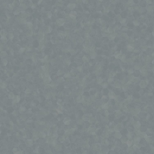 Topview van Moduleo Moods Hexagon Mono 619 vloer in blauw grijs met hexagon-motief