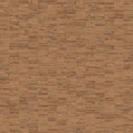 Topview van Moduleo Moods Rectangle Mono 642 vloer in bruin met rechte strook-motief