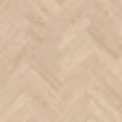 Topview van Moduleo Roots Herringbone Galtymore Oak 86221 vloer in beige met visgraat-motief