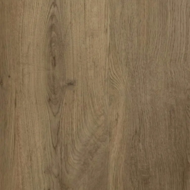 Topview van Muro waterbestendige wandpanelen eiken gerookt in rechte strook motief.