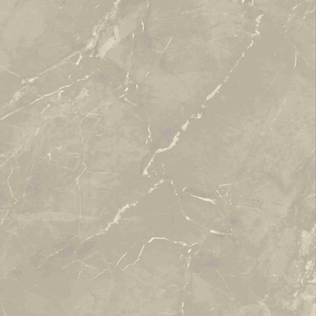 Topview van Muro waterbestendige wandpanelen marmer in caramel met tegel motief.