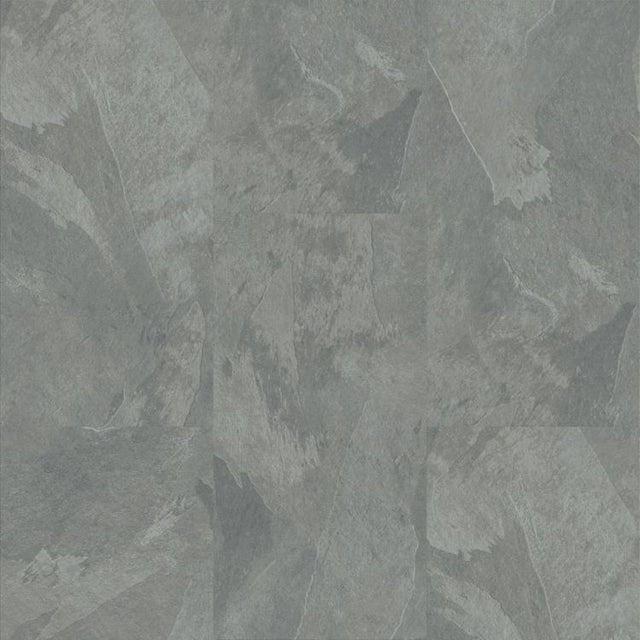 Topview van Moduleo Roots Mustang Slate 70939 vloer in Grijs met rechte strook-motief