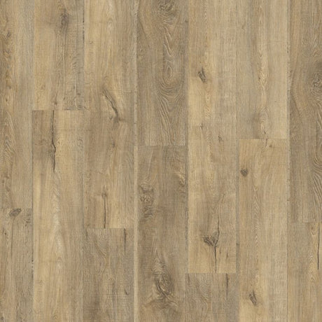 Topview van Moduleo Roots Nashville Oak 88299 vloer in warm eiken met rechte strook-motief