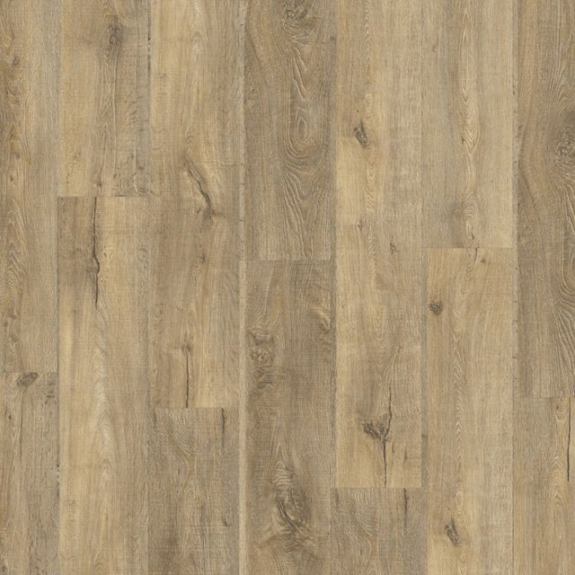 Topview van Moduleo Roots Nashville Oak 88299 vloer in warm eiken met rechte strook-motief