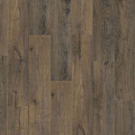 Topview van Moduleo Roots Nashville Oak 88861 vloer in donker eiken met rechte strook-motief