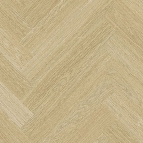 Topview van Quick Step Pristine Serene Eik Licht Naturel vloer in licht naturel eiken met visgraat-motief
