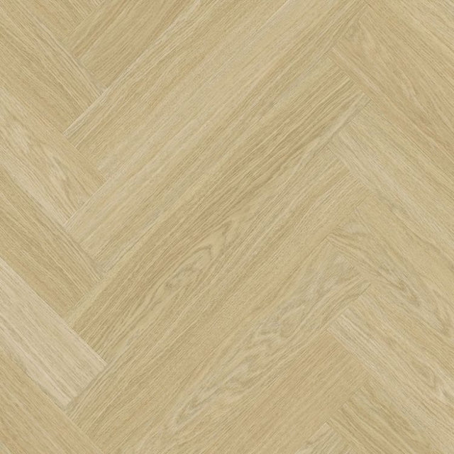 Topview van Quick Step Pristine Serene Eik Licht Naturel vloer in licht naturel eiken met visgraat-motief