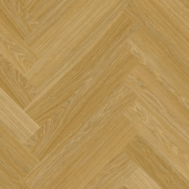 Topview van Quick Step Pristine Serene Eik Medium Naturel vloer in Naturel Eiken met visgraat-motief