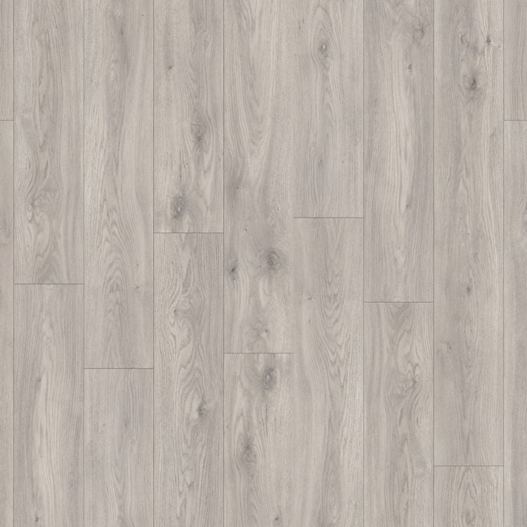 Topview van Moduleo Roots Sierra Oak 58936 vloer in Grijs eiken met rechte strook-motief