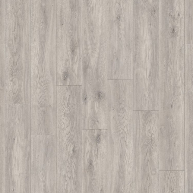Topview van Moduleo Roots Sierra Oak 58936 vloer in Grijs eiken met rechte strook-motief