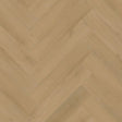 Topview van Ambiant Spigato Navaro Visgraat Click Light Oak vloer met visgraatmotief en klikverbinding