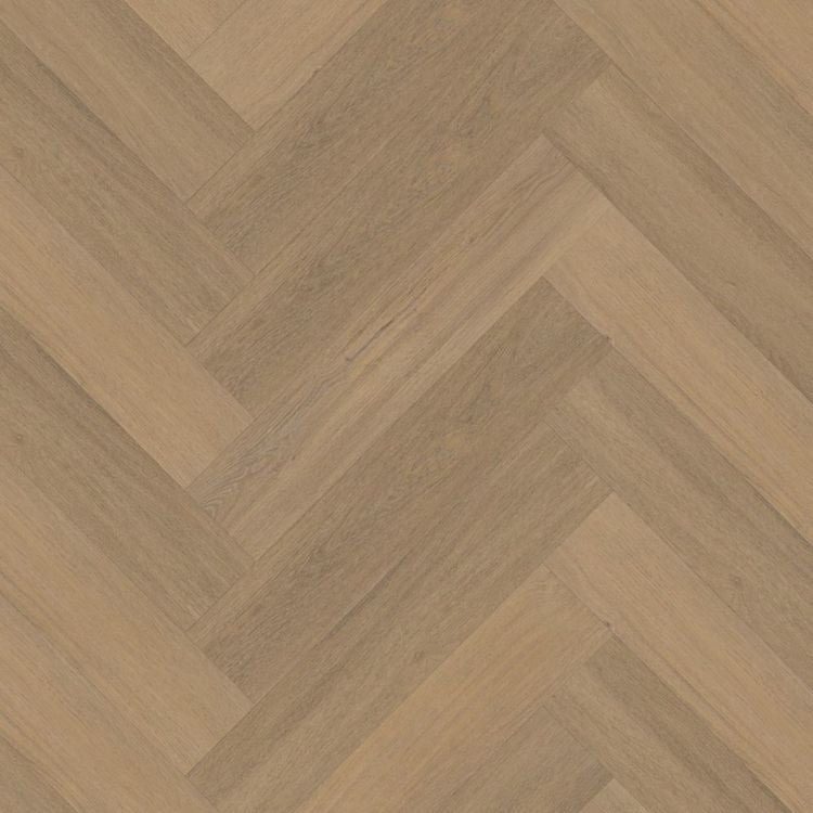 Topview van Ambiant Spigato Viranto Visgraat Warm Naturel vloer met visgraatmotief