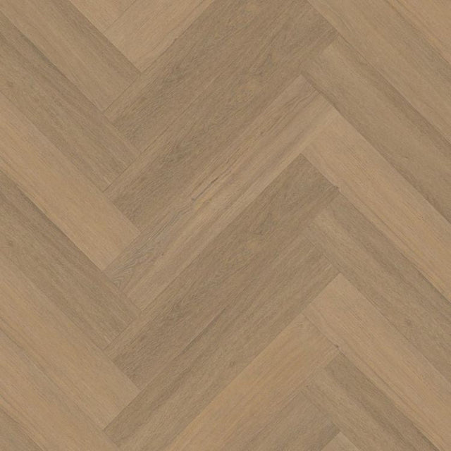 Topview van Ambiant Spigato Viranto Visgraat Warm Naturel vloer met visgraatmotief