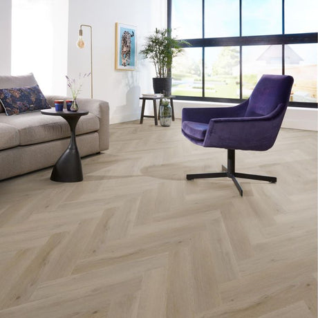 Ambiant Spigato Vivero Visgraat Dryback Light Oak