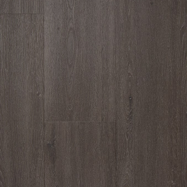 Topview van TFD Style Register HC7260-14 vloer in donkerbruin eiken met rechte strook motief