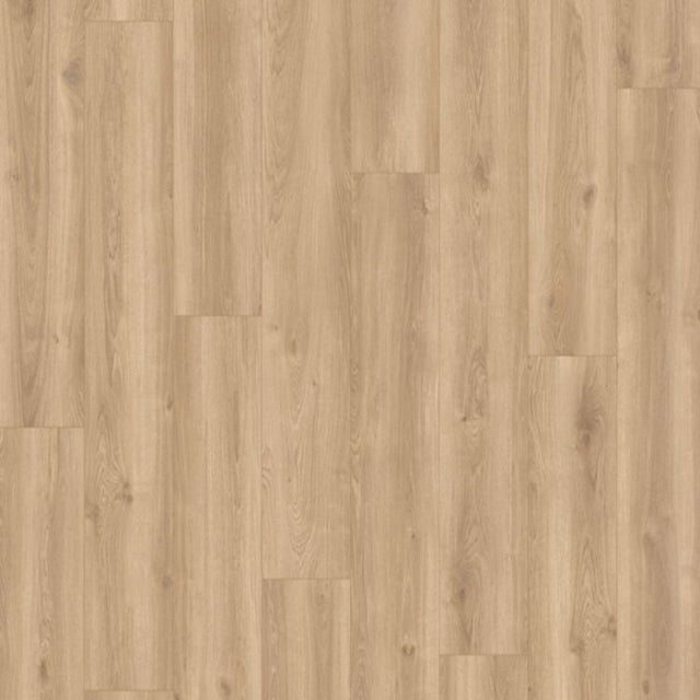 Topview van Tarkett ID Inspiration 55 Brook Oak Natural vloer in Brook Oak Natural  met rechte strook-motief