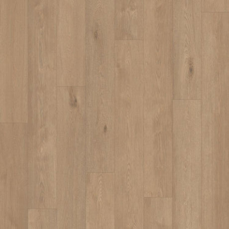 Topview van Tarkett ID Inspiration 55 Chatillon Oak Pistaccio shell vloer in oak pistaccio shell met rechte strook-motief