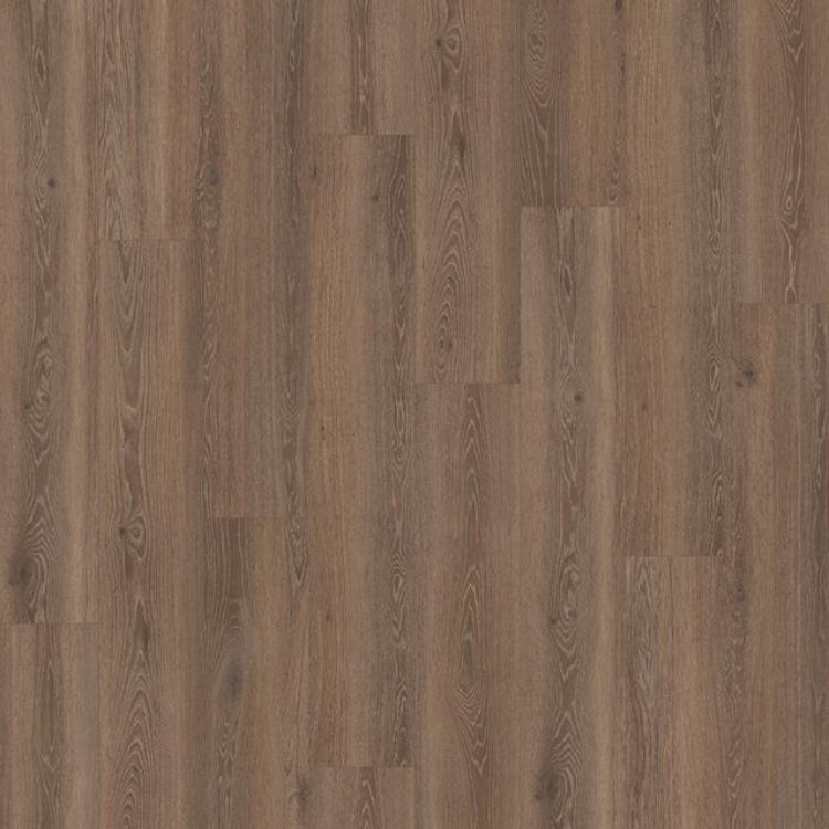 Topview van Tarkett ID Inspiration 55 Highland Oak Arabica vloer in highland oak arabica met rechte strook-motief