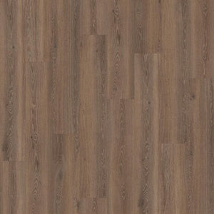 Topview van Tarkett ID Inspiration 55 Highland Oak Arabica vloer in highland oak arabica met rechte strook-motief