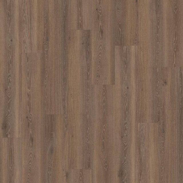 Topview van Tarkett ID Inspiration 55 Highland Oak Arabica vloer in highland oak arabica met rechte strook-motief