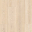 Topview van Tarkett ID Inspiration 55 Highland Oak Cream vloer in highland oak cream met rechte strook-motief