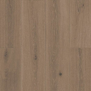 Topview van Tarkett ID Inspiration 55 Highland Oak Light Grey vloer in Highland oak light grey met rechte strook-motief