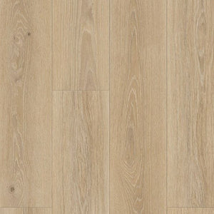 Topview van Tarkett ID Inspiration 55 Highland Oak Smoke vloer in highland oak smoke met rechte strook-motief