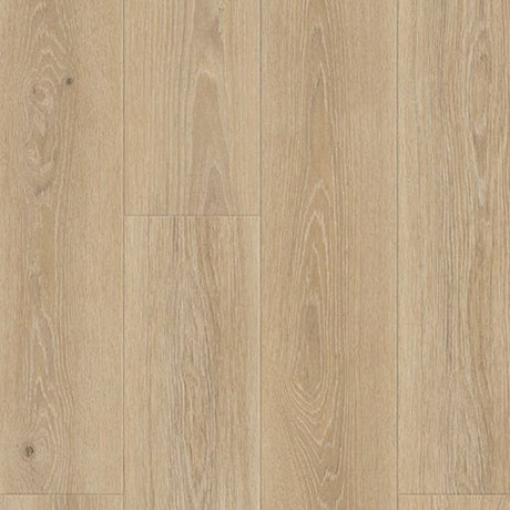 Topview van Tarkett ID Inspiration 55 Highland Oak Smoke vloer in highland oak smoke met rechte strook-motief
