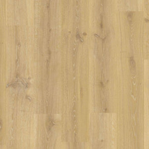 Topview van Quick Step Creo Tennessee Eik Natuur vloer in naturel eiken met rechte strook-motief