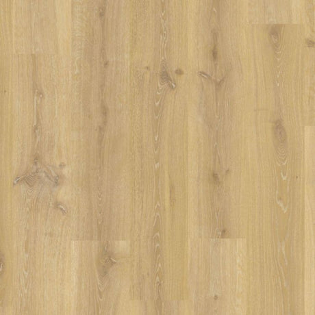 Topview van Quick Step Creo Tennessee Eik Natuur vloer in naturel eiken met rechte strook-motief