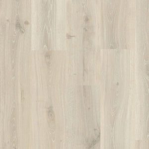 Topview van Quick Step Creo Tennessee Eik Grijs vloer in grijs eiken met rechte strook-motief