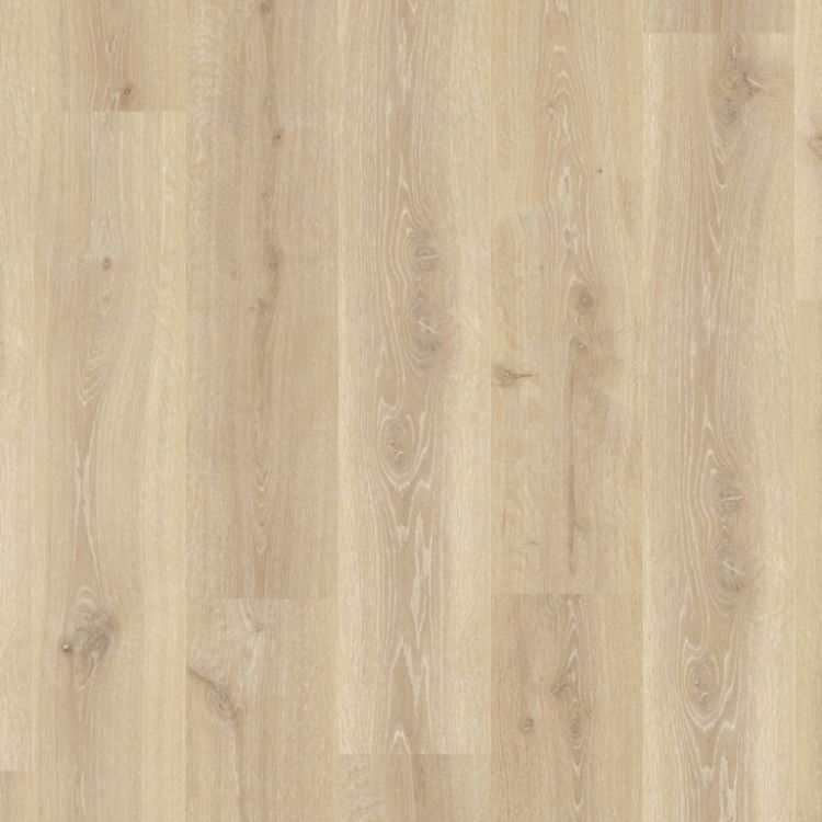 Topview van Quick Step Creo Tennessee eik licht hout vloer in licht eiken met rechte strook-motief