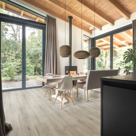 Hebeta Chamonix XL Plank - Rustiek eiken gerookt - 25 cm x 153 cm