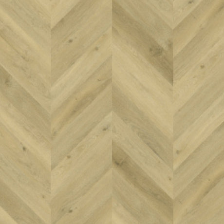 Topview van Gelasta Vario Special Hongaarse Punt Prestige Oak Light vloer in licht eiken met Hongaarse-punt-motief 