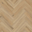 Topview van Gelasta Callisto Visgraat Natural Oak Light vloer in eiken licht met visgraat-motief