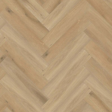 Topview van Gelasta Callisto Visgraat Natural Oak Light vloer in eiken licht met visgraat-motief