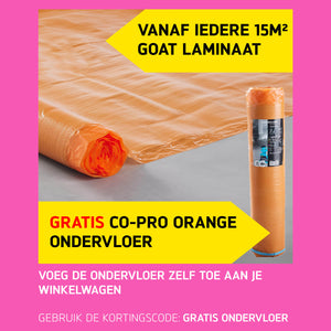 GOAT laminaat - Natuurlijk eiken visgraat - Klik