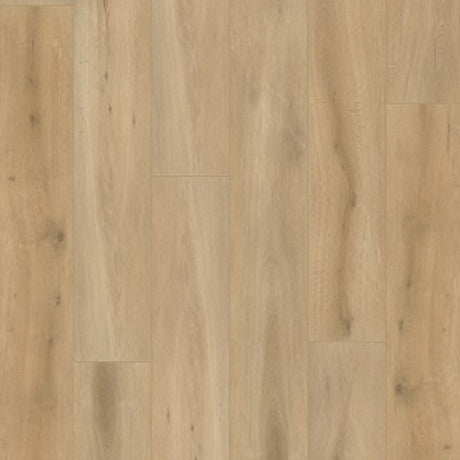 Topview van Gelasta Callisto Rigid Click Natural Oak Light vloer in eiken licht met rechtestrook-motief