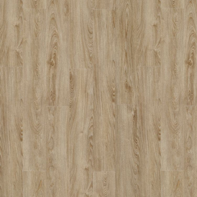 Topview van Moduleo Layred Midland Oak 22231 vloer in naturel eiken met rechte strook-motief