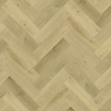 Topview van Gelasta Vario Visgraat Rigid Click Prestige Oak Light vloer in licht eiken met visgraat-motief